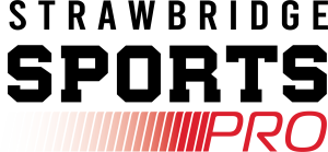 Logo that says "Strawbridge Sports Pro."